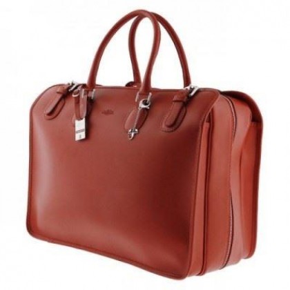 Leather Bag - Red